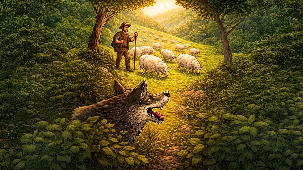 ആട്ടിൻതോലിട്ട ചെന്നായ — The Wolf in Sheep's Skin