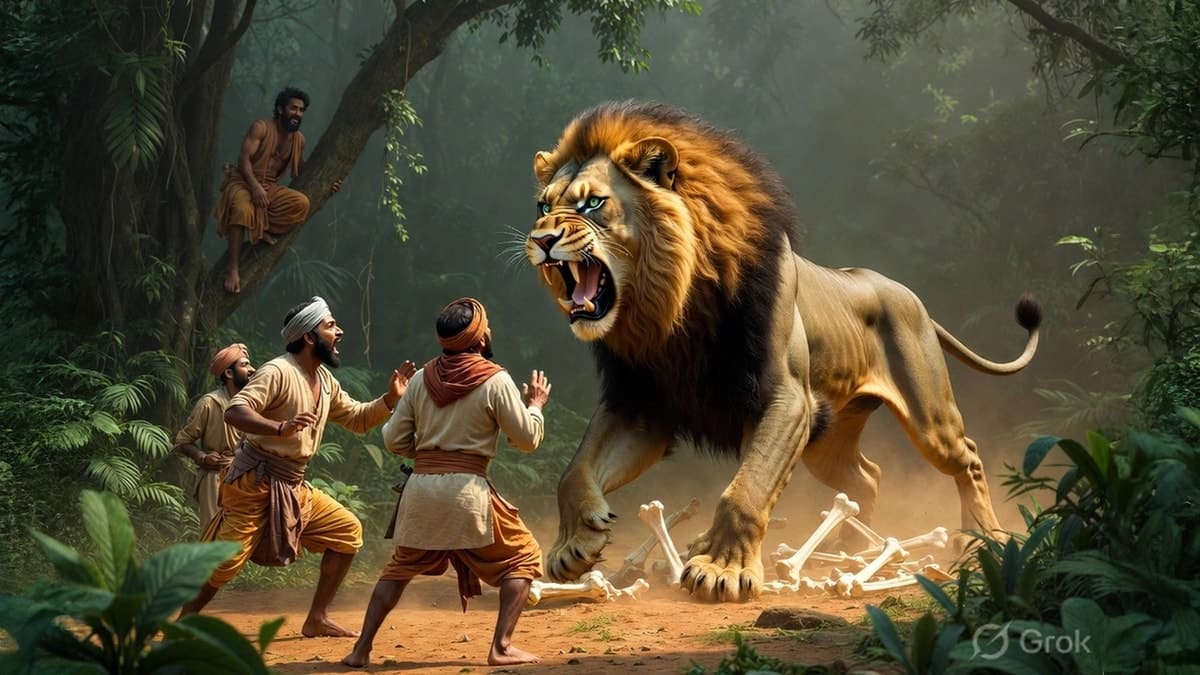 चार मित्र — The Four Friends