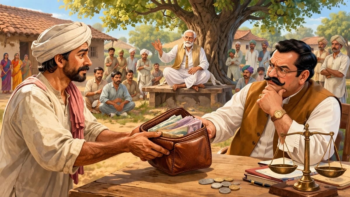 साहूकार का बटुआ — The Moneylender's Purse